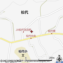 新潟県十日町市松代2072周辺の地図