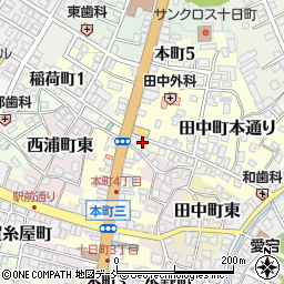 新潟県十日町市田中町本通り129周辺の地図