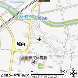 福島県白河市久田野宮前周辺の地図