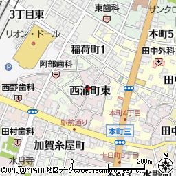 新潟県十日町市西浦町東197周辺の地図