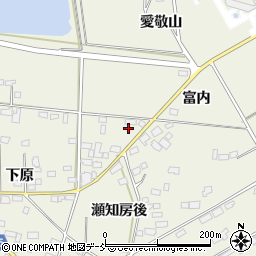 福島県西白河郡泉崎村関和久富内周辺の地図