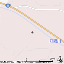 福島県いわき市三和町中寺遅川周辺の地図