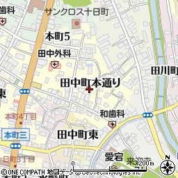 新潟県十日町市田中町本通り203周辺の地図