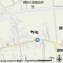 福島県西白河郡泉崎村関和久下町周辺の地図