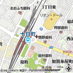 新潟県十日町市駅通り279周辺の地図