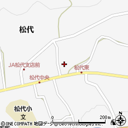 新潟県十日町市松代2033周辺の地図