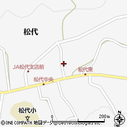 新潟県十日町市松代2031周辺の地図