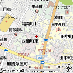 新潟県十日町市西浦町東71周辺の地図