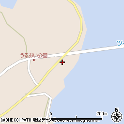 石川県七尾市中島町長浦子周辺の地図