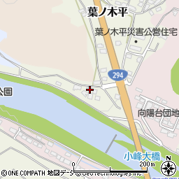 福島県白河市葉ノ木平178-5周辺の地図