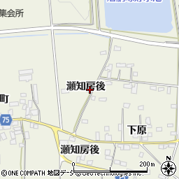 福島県西白河郡泉崎村関和久瀬知房後6周辺の地図