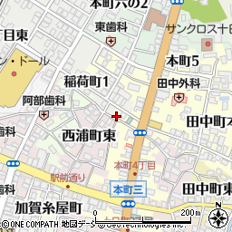 新潟県十日町市西浦町東205周辺の地図