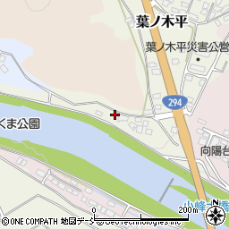 福島県白河市葉ノ木平178-1周辺の地図