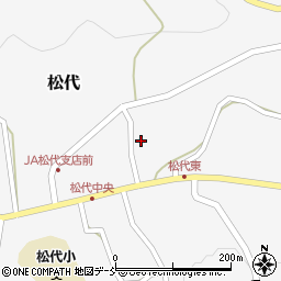 新潟県十日町市松代2035周辺の地図