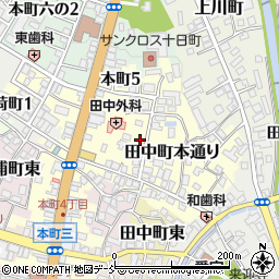 新潟県十日町市田中町本通り238周辺の地図