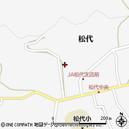 新潟県十日町市松代2129周辺の地図