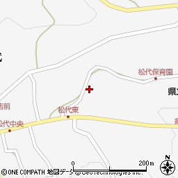 新潟県十日町市松代3554周辺の地図