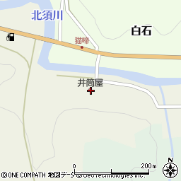 福島県石川郡石川町猫啼22周辺の地図