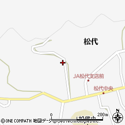 新潟県十日町市松代2171周辺の地図