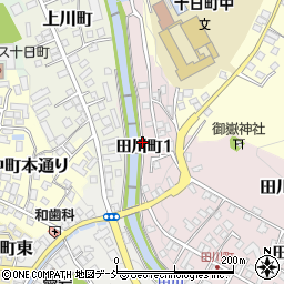新潟県十日町市田川町1丁目周辺の地図