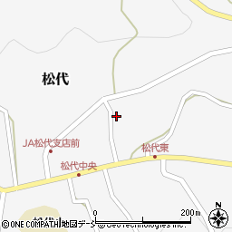 新潟県十日町市松代2037周辺の地図