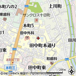 新潟県十日町市田中町本通り209周辺の地図