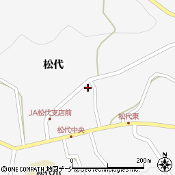 新潟県十日町市松代2058周辺の地図