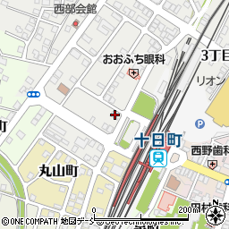 新潟県十日町市稲荷町３丁目南2-9周辺の地図