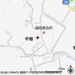 福島県いわき市小川町塩田平前周辺の地図