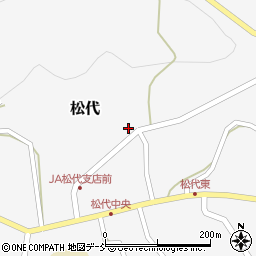 新潟県十日町市松代2057周辺の地図