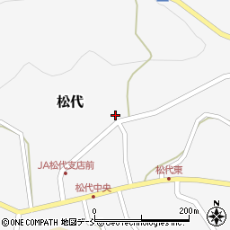 新潟県十日町市松代2042周辺の地図