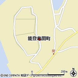 石川県七尾市能登島閨町周辺の地図