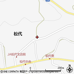 新潟県十日町市松代2041周辺の地図