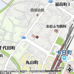 新潟県十日町市稲荷町３丁目南2-7周辺の地図