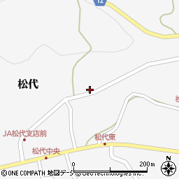新潟県十日町市松代2045周辺の地図