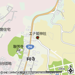 エナ姫神社周辺の地図