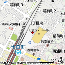 新潟県十日町市稲荷町３丁目東186-20周辺の地図