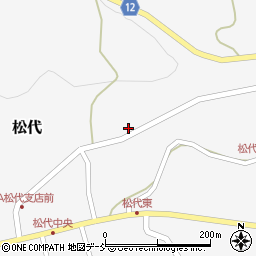 新潟県十日町市松代2013周辺の地図