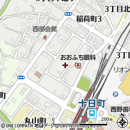 新潟県十日町市稲荷町３丁目南5-17周辺の地図