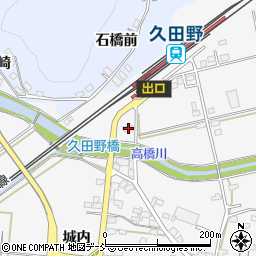 福島県白河市久田野田中36周辺の地図