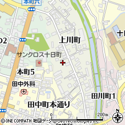 新潟県十日町市上川町836周辺の地図