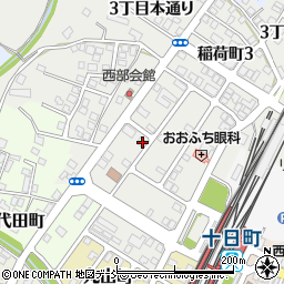 新潟県十日町市稲荷町３丁目南3-16周辺の地図