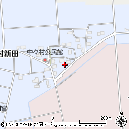 新潟県上越市中々村新田40周辺の地図