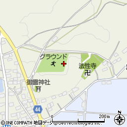 福島県西白河郡中島村二子塚東塚周辺の地図