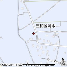 岡木ふれあいセンター周辺の地図