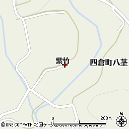 福島県いわき市四倉町八茎紫竹周辺の地図