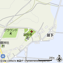 福島県西白河郡中島村二子塚東塚東周辺の地図