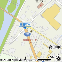 ローソン十日町高田町店周辺の地図