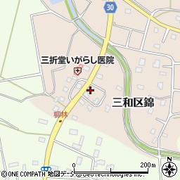 新潟県上越市三和区錦338周辺の地図