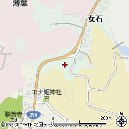 福島県白河市女石78周辺の地図